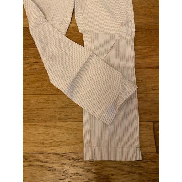 Pilcro & The Letterpress Anthropologie striped low rise straight leg pants 25P - Picture 2 of 9